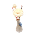 Eco friendly  handmade sola wood rose flower for reed diffuser